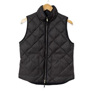 J Crew Quilted Down Vest Style C9245–Size S